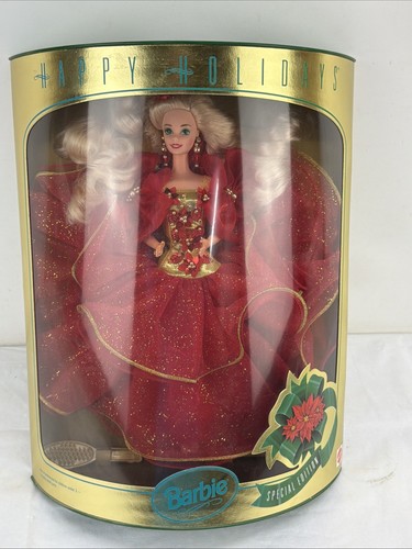 Barbie happy holidays - barbie, 1993