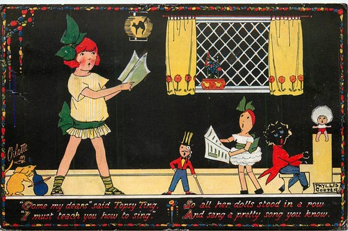Cartolina tuck happy land - tuck,