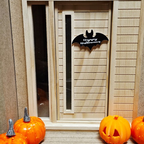 Insegna porta pipistrello casa - porta,