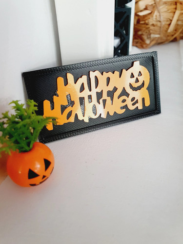 Insegna happy halloween scala - insegna,