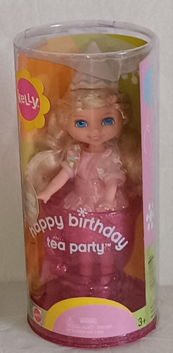 Barbie happy birthday tea - barbie,